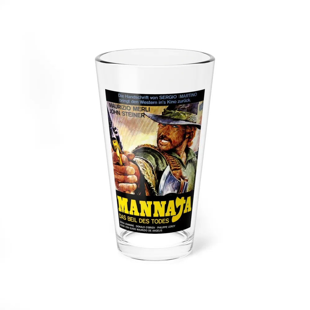 MANNAJA 1977 Movie Poster - Pint Glass 16oz-16oz-Go Mug Yourself