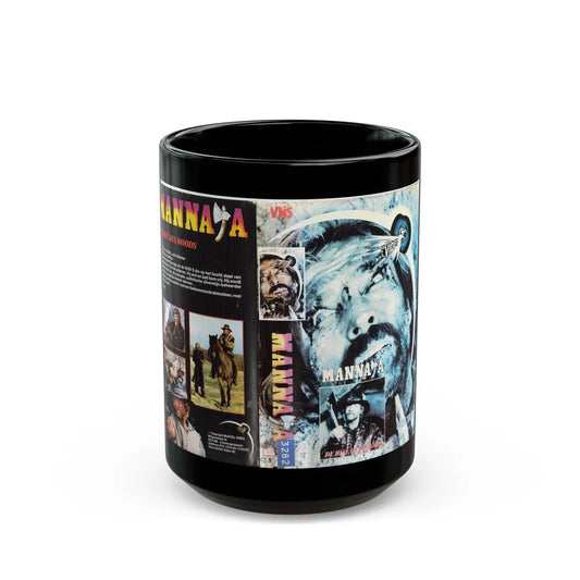 MANNAJA (VHS COVER) - Black Coffee Mug-15oz-Go Mug Yourself