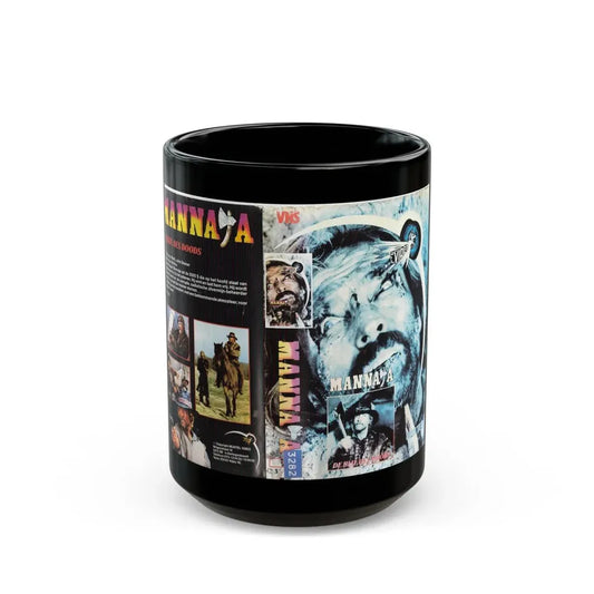 MANNAJA (VHS COVER) - Black Coffee Mug 15oz - Go Mug Yourself
