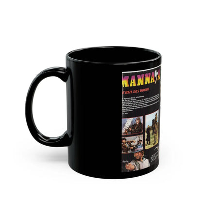 MANNAJA (VHS COVER) - Black Coffee Mug-Go Mug Yourself