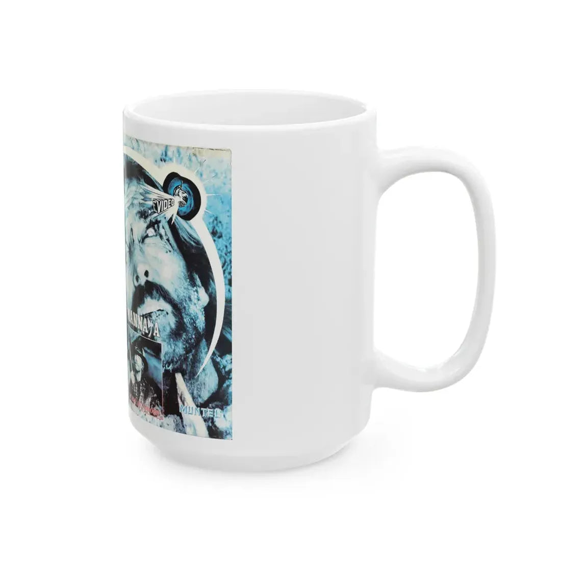 MANNAJA (VHS COVER) - White Coffee Mug - Go Mug Yourself