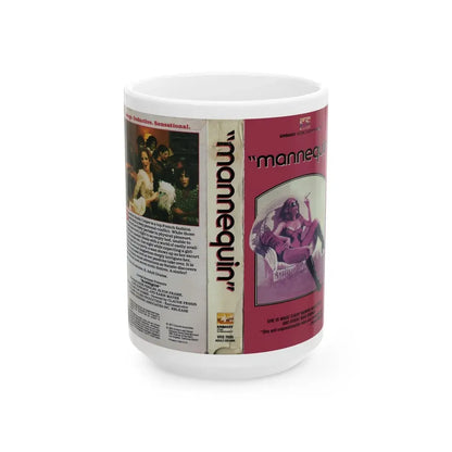 MANNEQUIN (VHS COVER) - White Coffee Mug 15oz - Go Mug Yourself