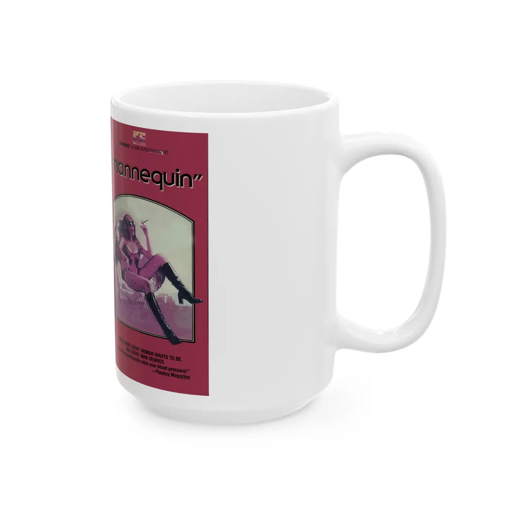 MANNEQUIN (VHS COVER) - White Coffee Mug-Go Mug Yourself