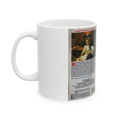 MANNEQUIN (VHS COVER) - White Coffee Mug - Go Mug Yourself