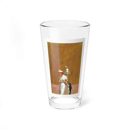 Manor Books paperback cover, possibly the work of Darrel Greene - Pint Glass 16oz 16oz - Go Mug Yourself