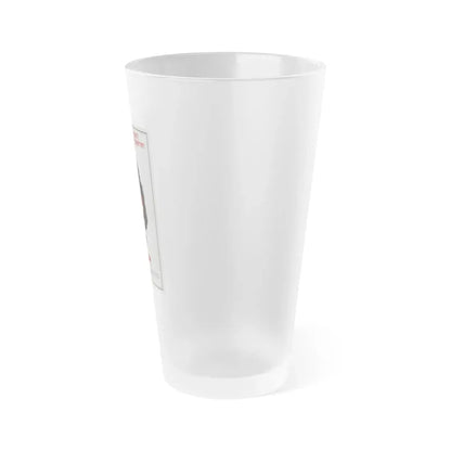 MANSON 1973 Movie Poster - Frosted Pint Glass 16oz - Go Mug Yourself