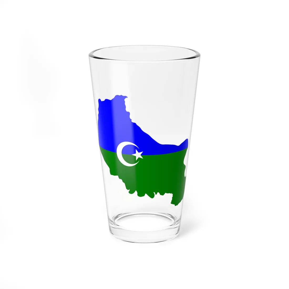 Map jbala maroc (Morocco) Pint Glass 16oz 16oz - Go Mug Yourself