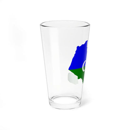 Map jbala maroc (Morocco) Pint Glass 16oz - Go Mug Yourself