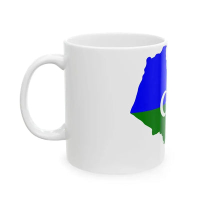 Map jbala maroc (Morocco) White Coffee Mug - Go Mug Yourself