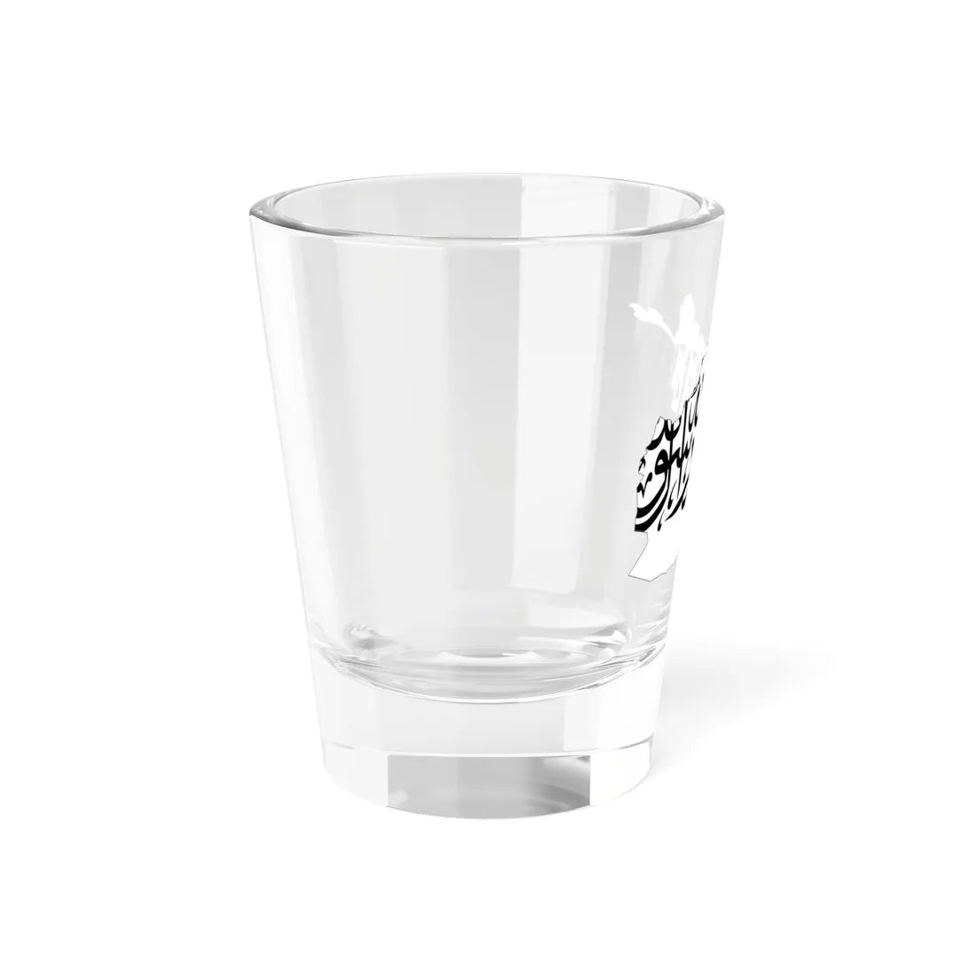 Map of Afghanistan with flag (Afghanistan) Shot Glass 1.5oz - Go Mug Yourself