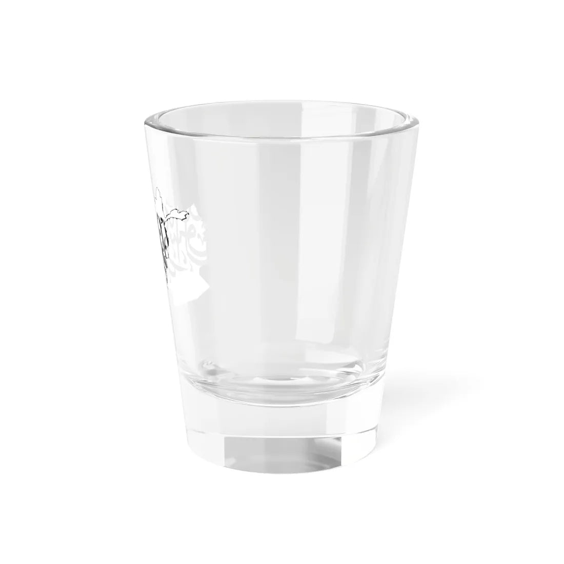 Map of Afghanistan with flag (Afghanistan) Shot Glass 1.5oz - Go Mug Yourself