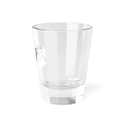 Map of Afghanistan with flag (Afghanistan) Shot Glass 1.5oz - Go Mug Yourself