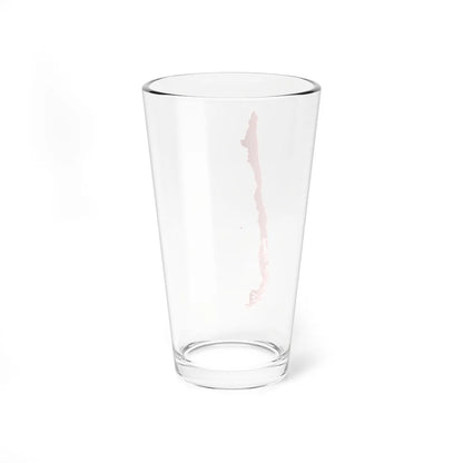 Map of Chile (Chile) Pint Glass 16oz - Go Mug Yourself