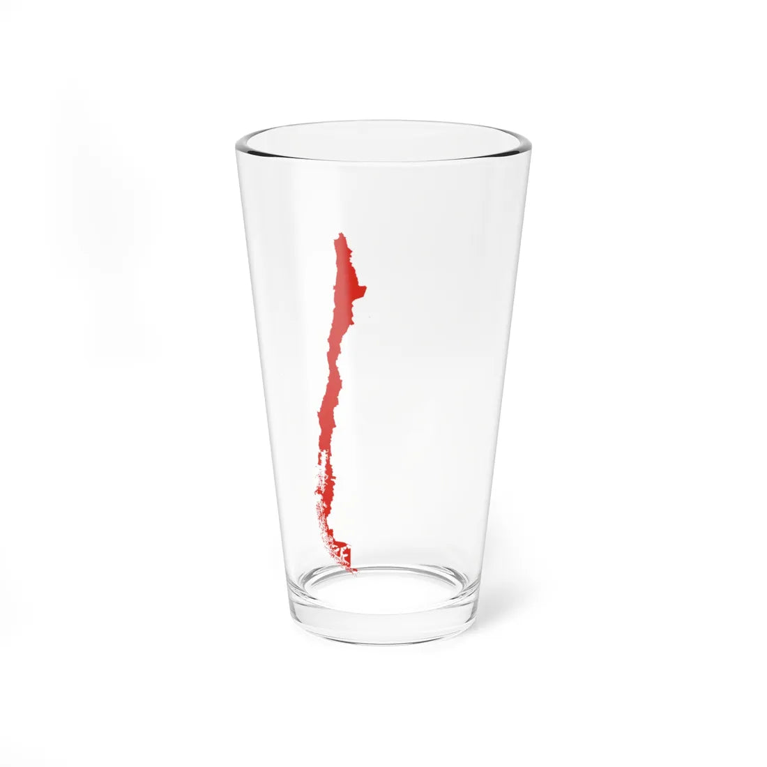 Map of Chile (Chile) Pint Glass 16oz - Go Mug Yourself