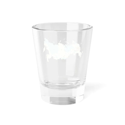 Map of Russia with flags (Russia) Shot Glass 1.5oz - Go Mug Yourself