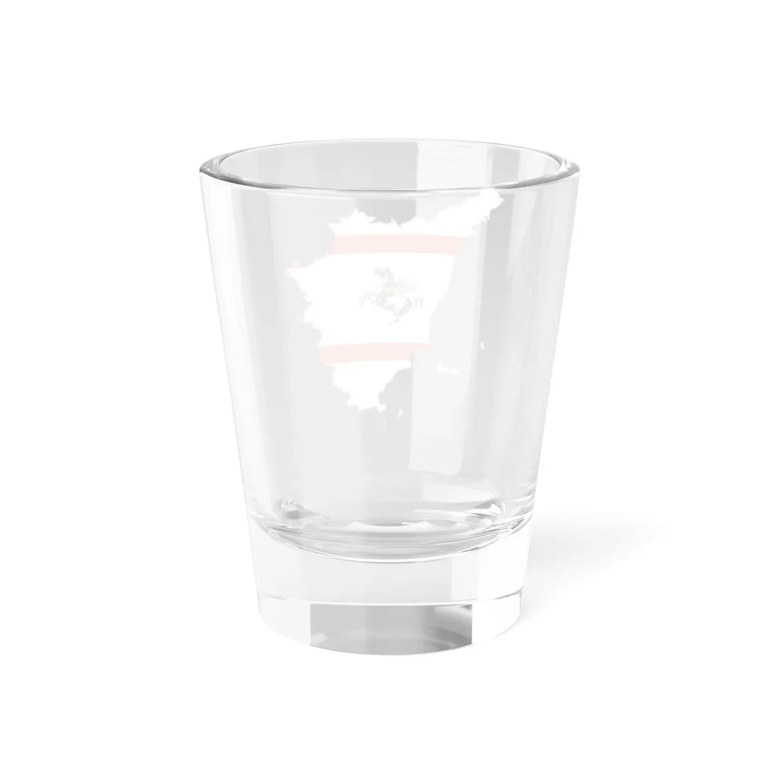 Map profile of Tuscany (Italy) Shot Glass 1.5oz - Go Mug Yourself