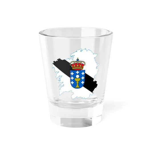 Mapa de Galicia loito (Spain) Shot Glass 1.5oz 1.5oz - Go Mug Yourself