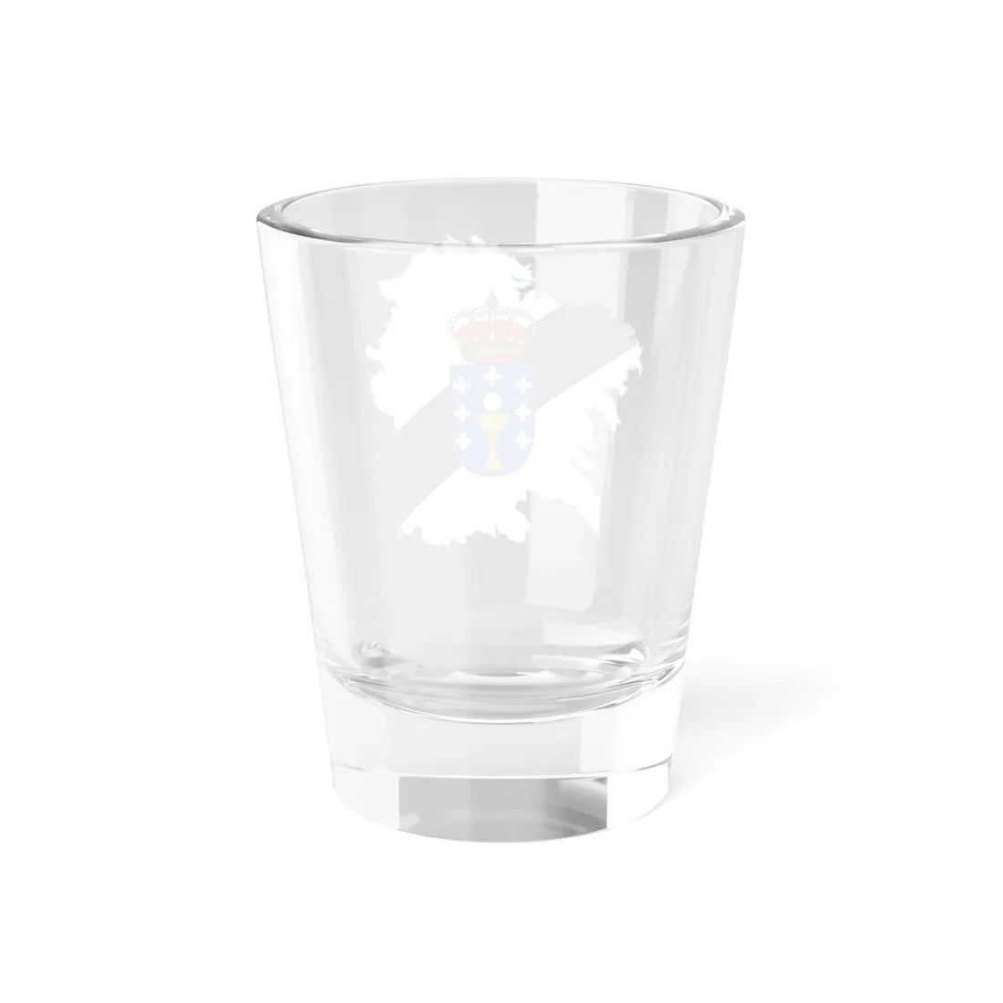 Mapa de Galicia loito (Spain) Shot Glass 1.5oz - Go Mug Yourself