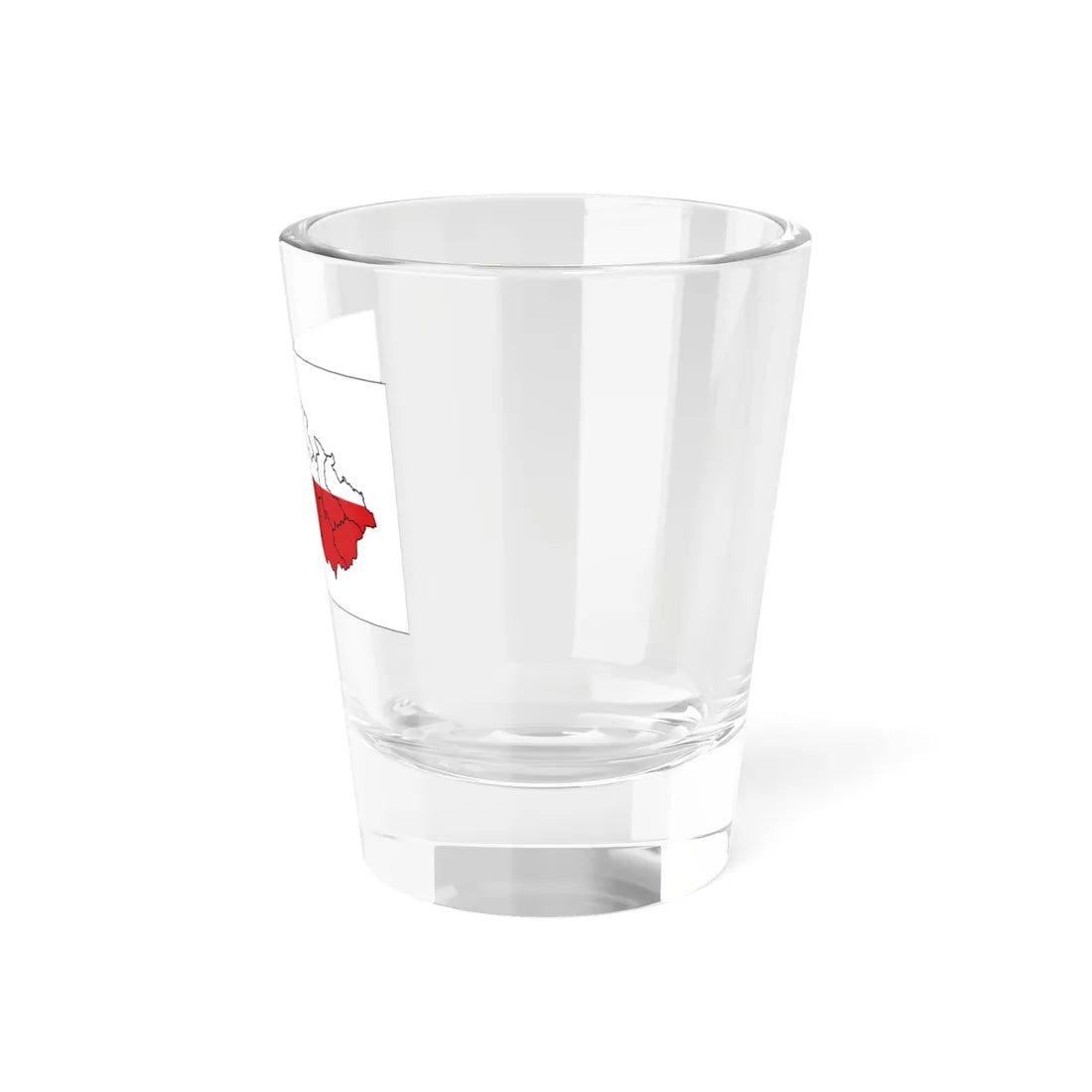 Mapa Nyrsko (Czech Republic) Shot Glass 1.5oz - Go Mug Yourself