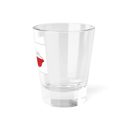 Mapa Nyrsko (Czech Republic) Shot Glass 1.5oz - Go Mug Yourself