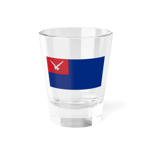 Marai Giyugun Flag Blank (Malaysia) Shot Glass 1.5oz 1.5oz - Go Mug Yourself