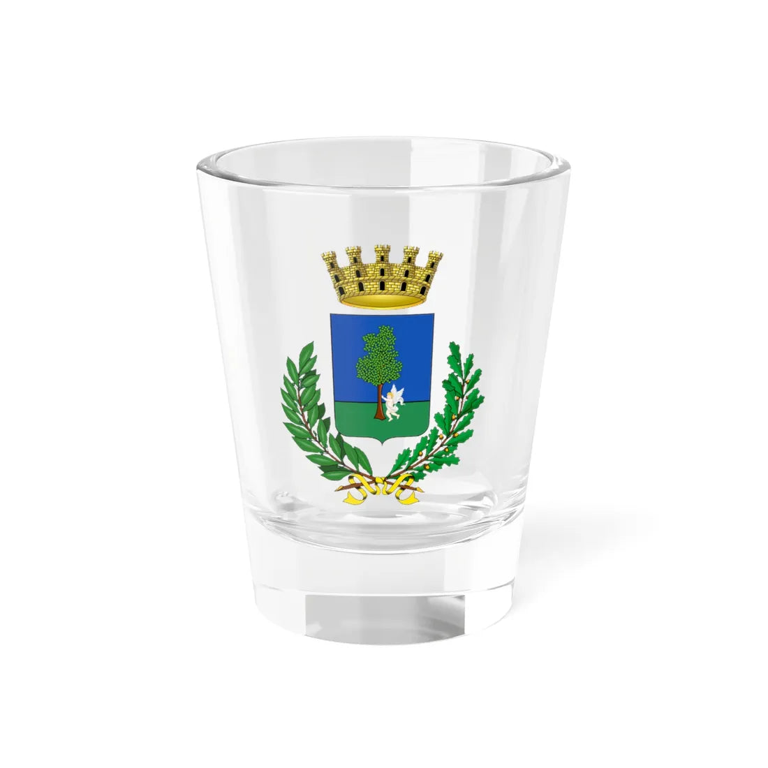 Marano di Napoli-Stemma (Italy) (Coat of Arms) Shot Glass 1.5oz 1.5oz - Go Mug Yourself