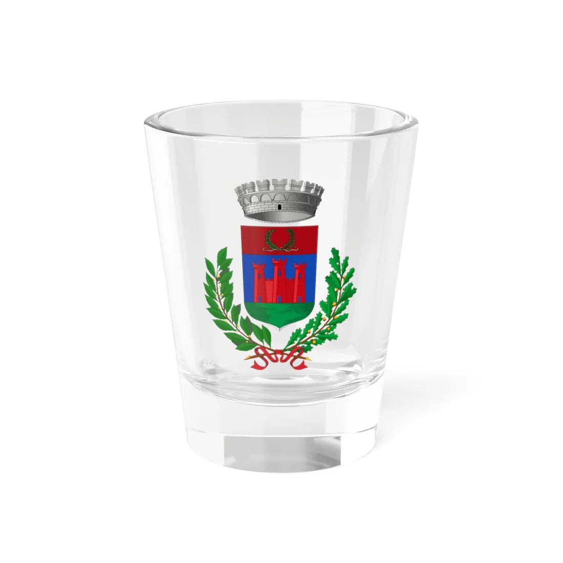 Marano Equo-Stemma (Italy) (Coat of Arms) Shot Glass 1.5oz 1.5oz - Go Mug Yourself