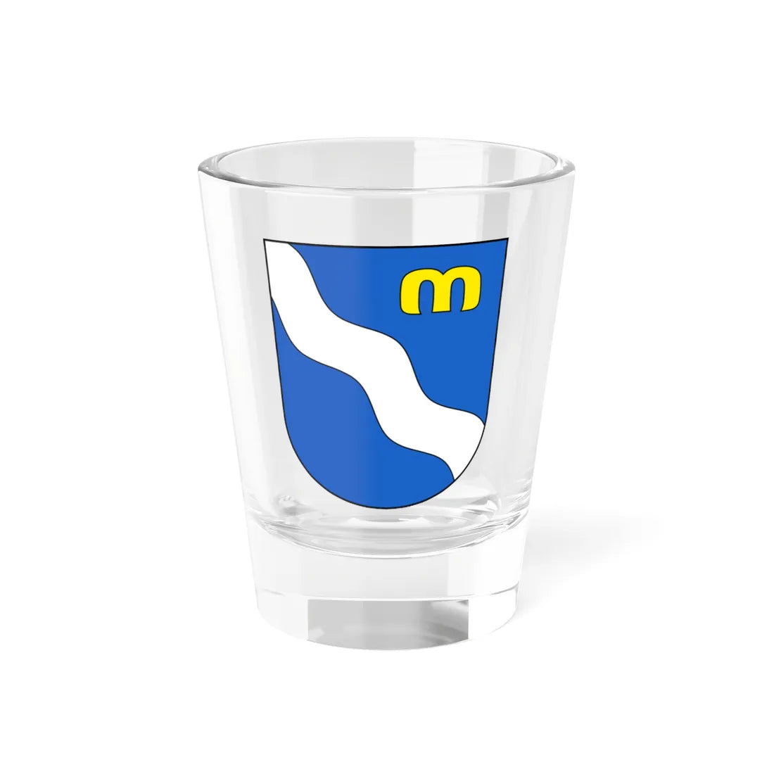 Marbach-blazon (Switzerland) (Coat of Arms) Shot Glass 1.5oz 1.5oz - Go Mug Yourself