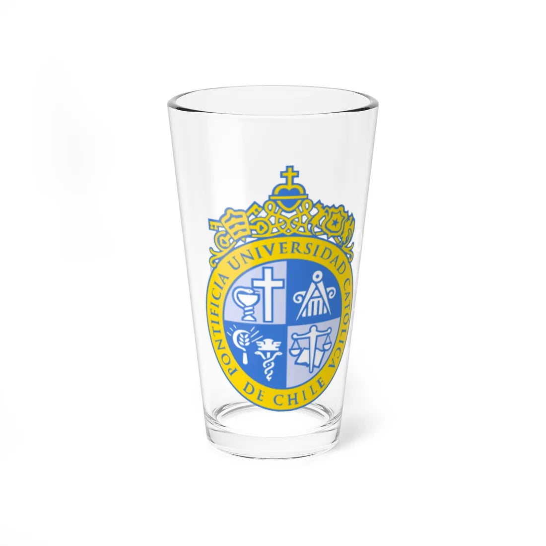 Marca-uc (Chile) (Coat of Arms) Pint Glass 16oz - Go Mug Yourself