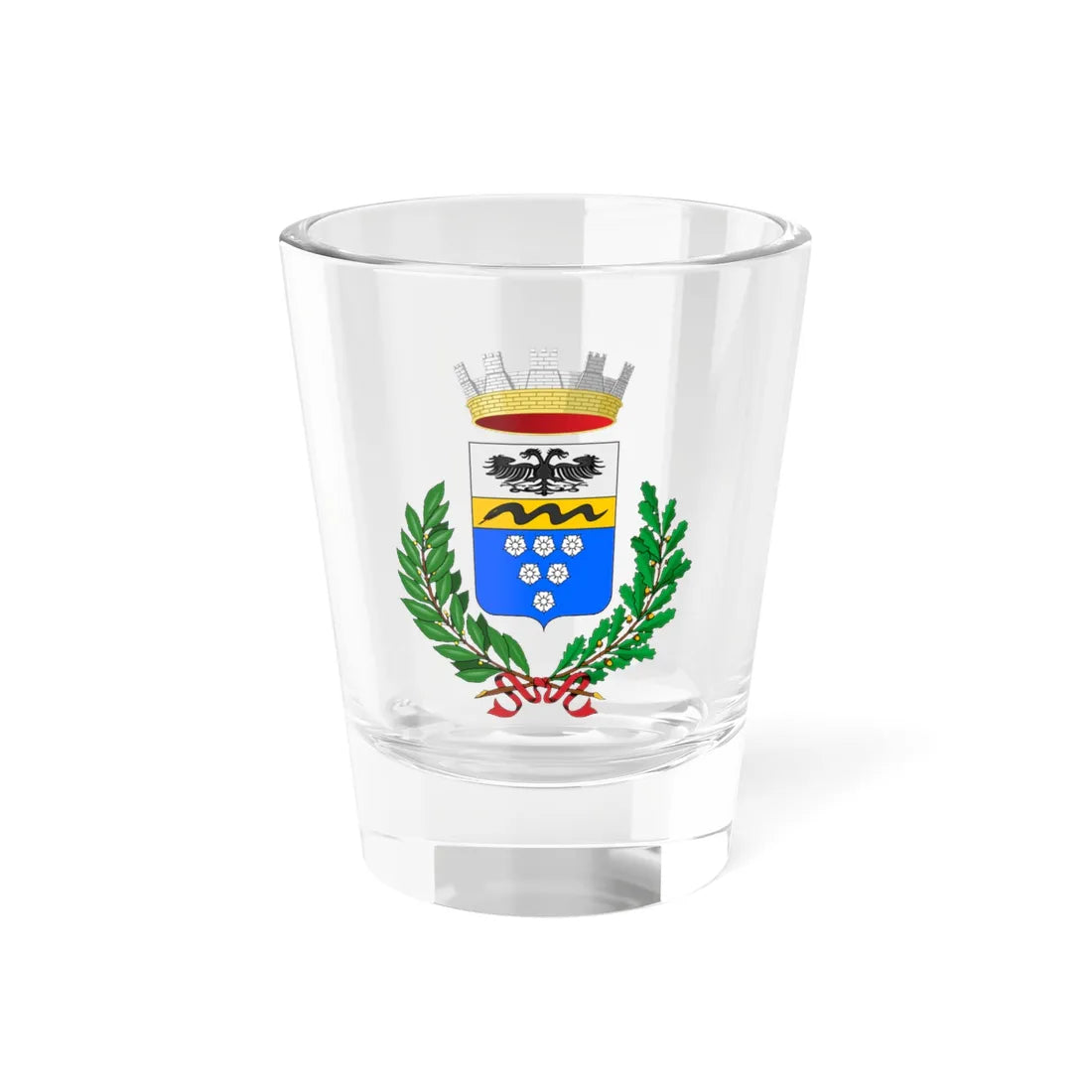 Marcellina Italia-Stemma (Italy) (Coat of Arms) Shot Glass 1.5oz 1.5oz - Go Mug Yourself