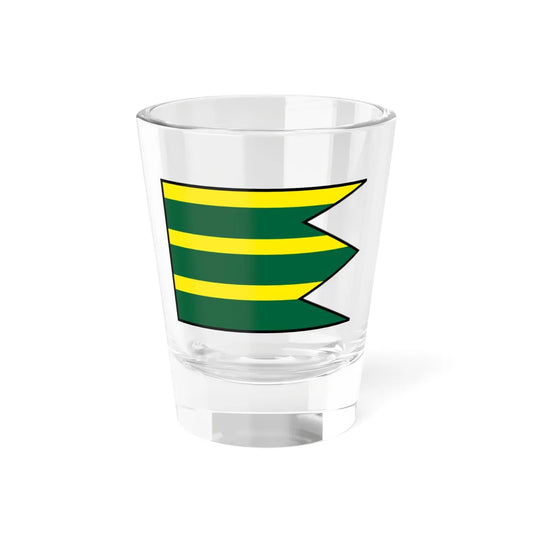 Marcelova Komarno Flag (Slovakia) Shot Glass 1.5oz 1.5oz - Go Mug Yourself