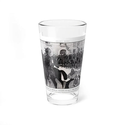 March of the Rurales On Mexico, Collier's, May 10, 1902 - Pint Glass 16oz 16oz - Go Mug Yourself