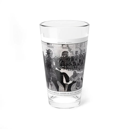 March of the Rurales On Mexico, Collier's, May 10, 1902 - Pint Glass 16oz 16oz - Go Mug Yourself