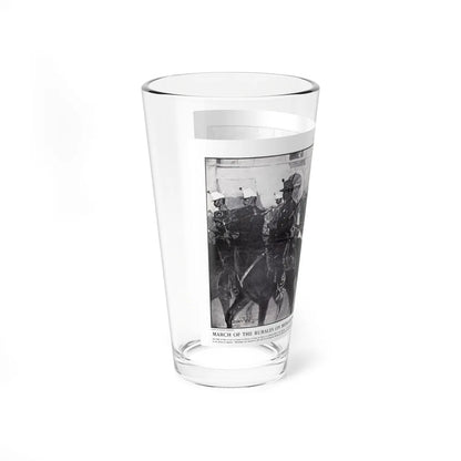 March of the Rurales On Mexico, Collier's, May 10, 1902 - Pint Glass 16oz-Go Mug Yourself