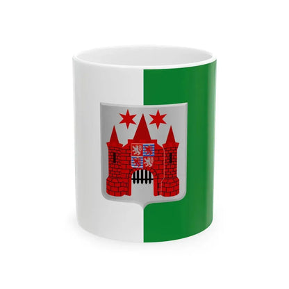 Marche-en-Famenne vlag (Belgium) White Coffee Mug 11oz - Go Mug Yourself