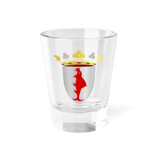 Marchin wapen (Belgium) (Coat of Arms) Shot Glass 1.5oz 1.5oz - Go Mug Yourself