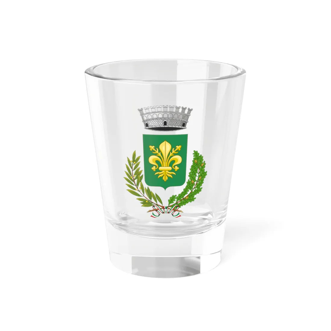 Marciano della Chiana-Stemma (Italy) (Coat of Arms) Shot Glass 1.5oz 1.5oz - Go Mug Yourself
