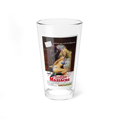 MARDI GRAS MASSACRE 1978 Movie Poster - Pint Glass 16oz-16oz-Go Mug Yourself