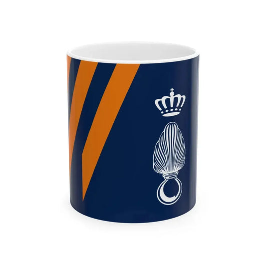 Marechaussee vlag 2001 - 2011 (Netherlands) White Coffee Mug 11oz - Go Mug Yourself