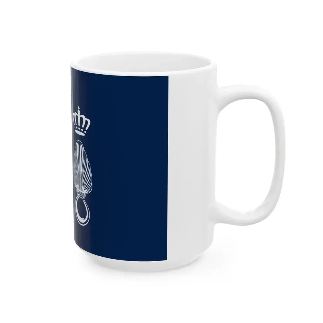 Marechaussee vlag 2001 - 2011 (Netherlands) White Coffee Mug - Go Mug Yourself