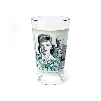 Margery's Marriage (2), Redbook, October 1942 (Magazine Illustration) Pint Glass 16oz 16oz - Go Mug Yourself