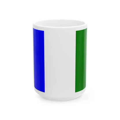 Mari El flag proposal 1 (Russia) White Coffee Mug 15oz - Go Mug Yourself