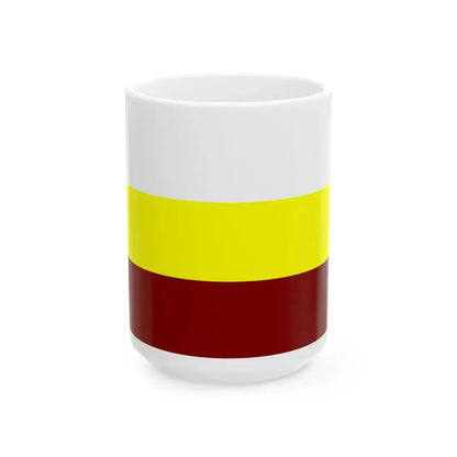 Mari El flag proposal 2 (Russia) White Coffee Mug 15oz - Go Mug Yourself