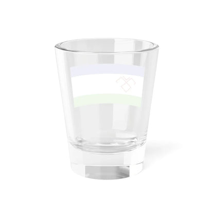 Mari El flag proposal 3 (Russia) Shot Glass 1.5oz - Go Mug Yourself