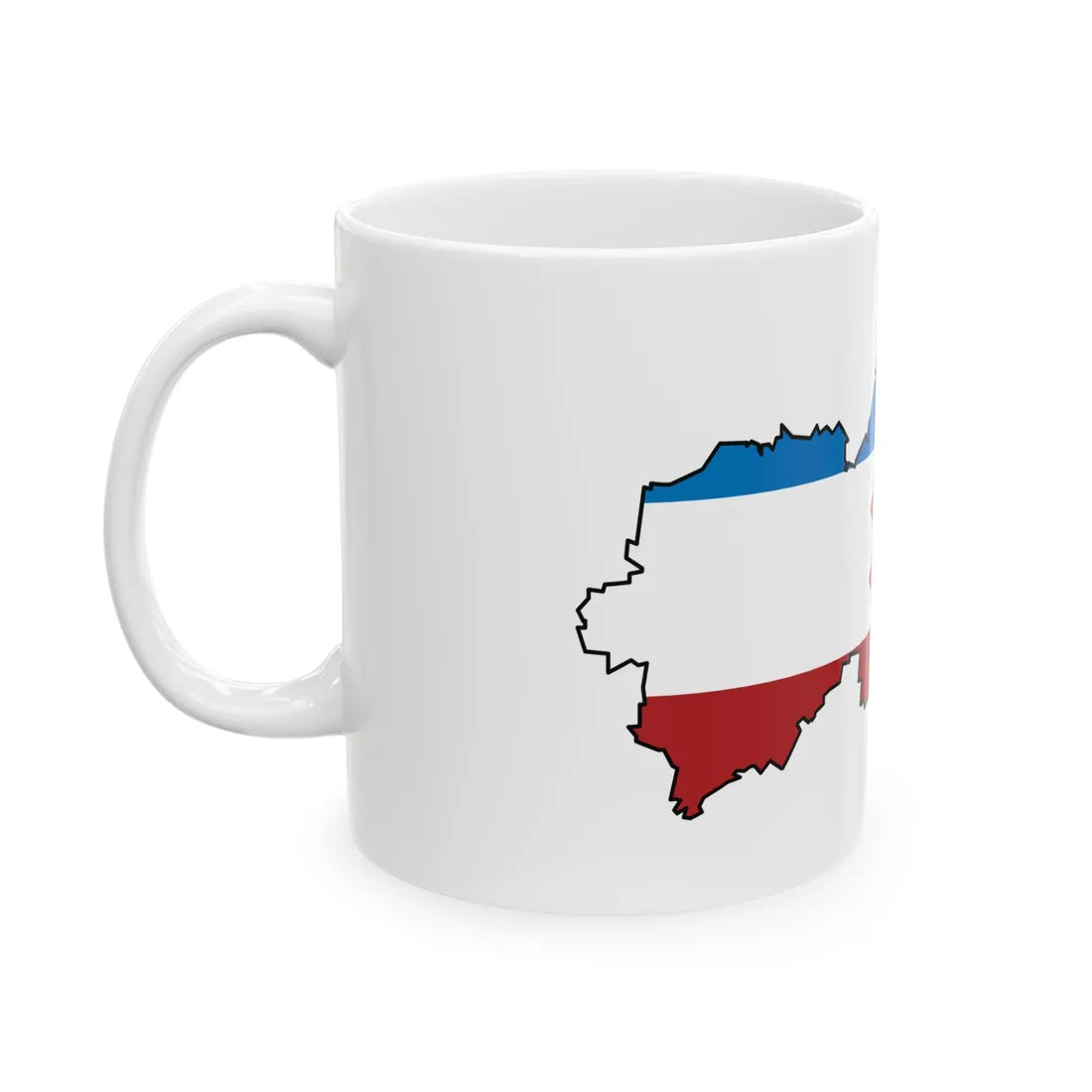 Mari-El-geo-stub 2006-2011 (Russia) White Coffee Mug - Go Mug Yourself
