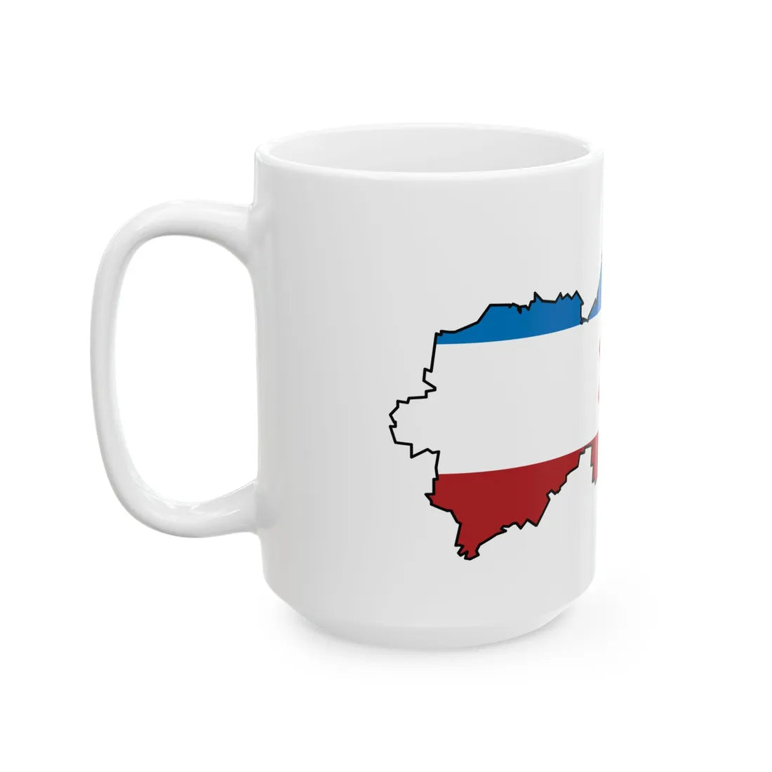 Mari-El-geo-stub 2006-2011 (Russia) White Coffee Mug - Go Mug Yourself