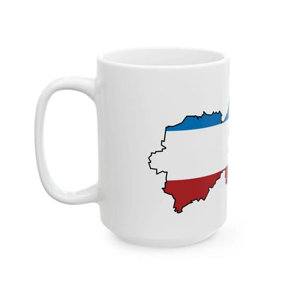 Mari-El-geo-stub 2006-2011 (Russia) White Coffee Mug - Go Mug Yourself