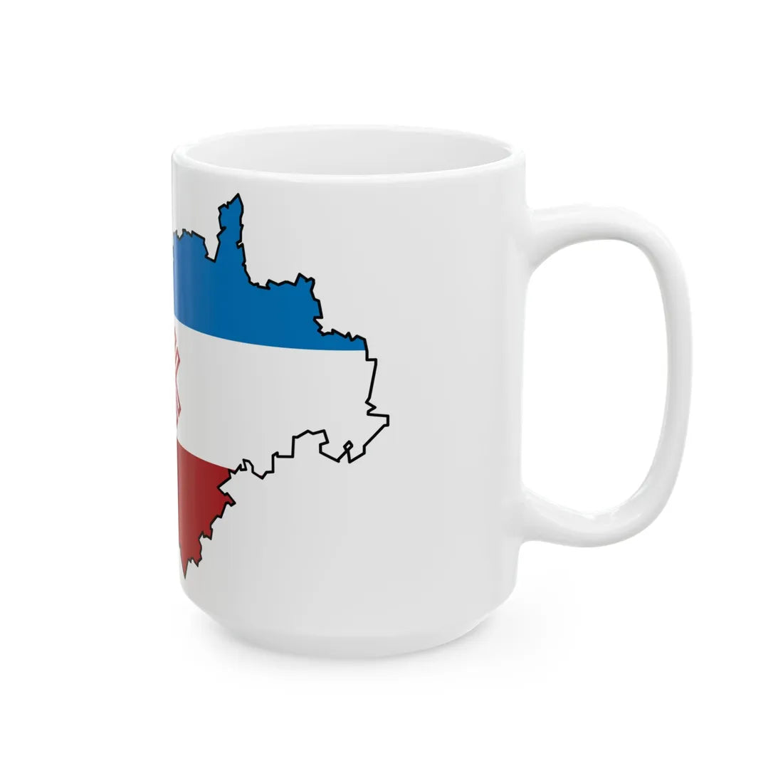 Mari-El-geo-stub 2006-2011 (Russia) White Coffee Mug - Go Mug Yourself
