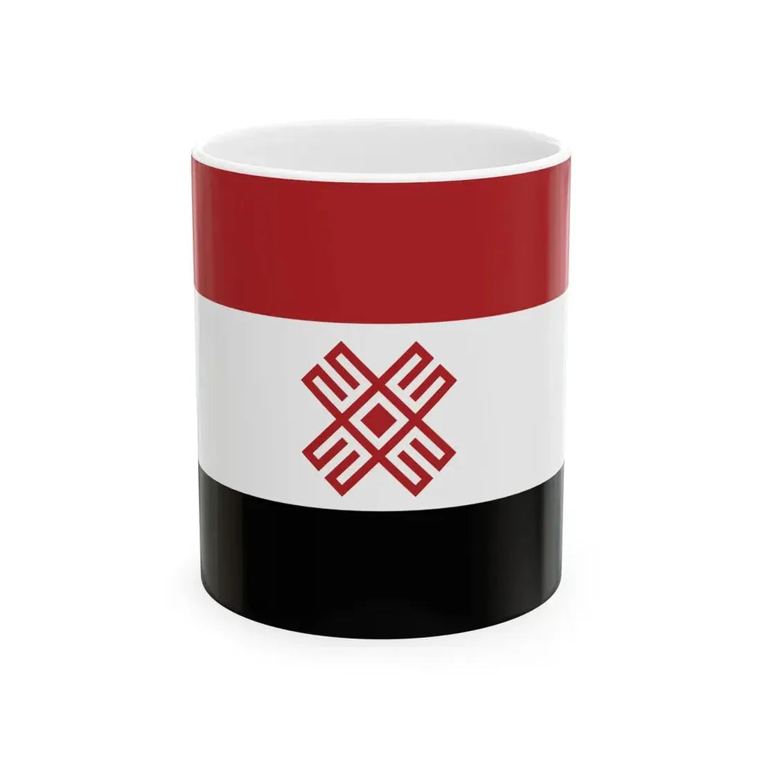 Mari flag (Russia) White Coffee Mug 11oz - Go Mug Yourself
