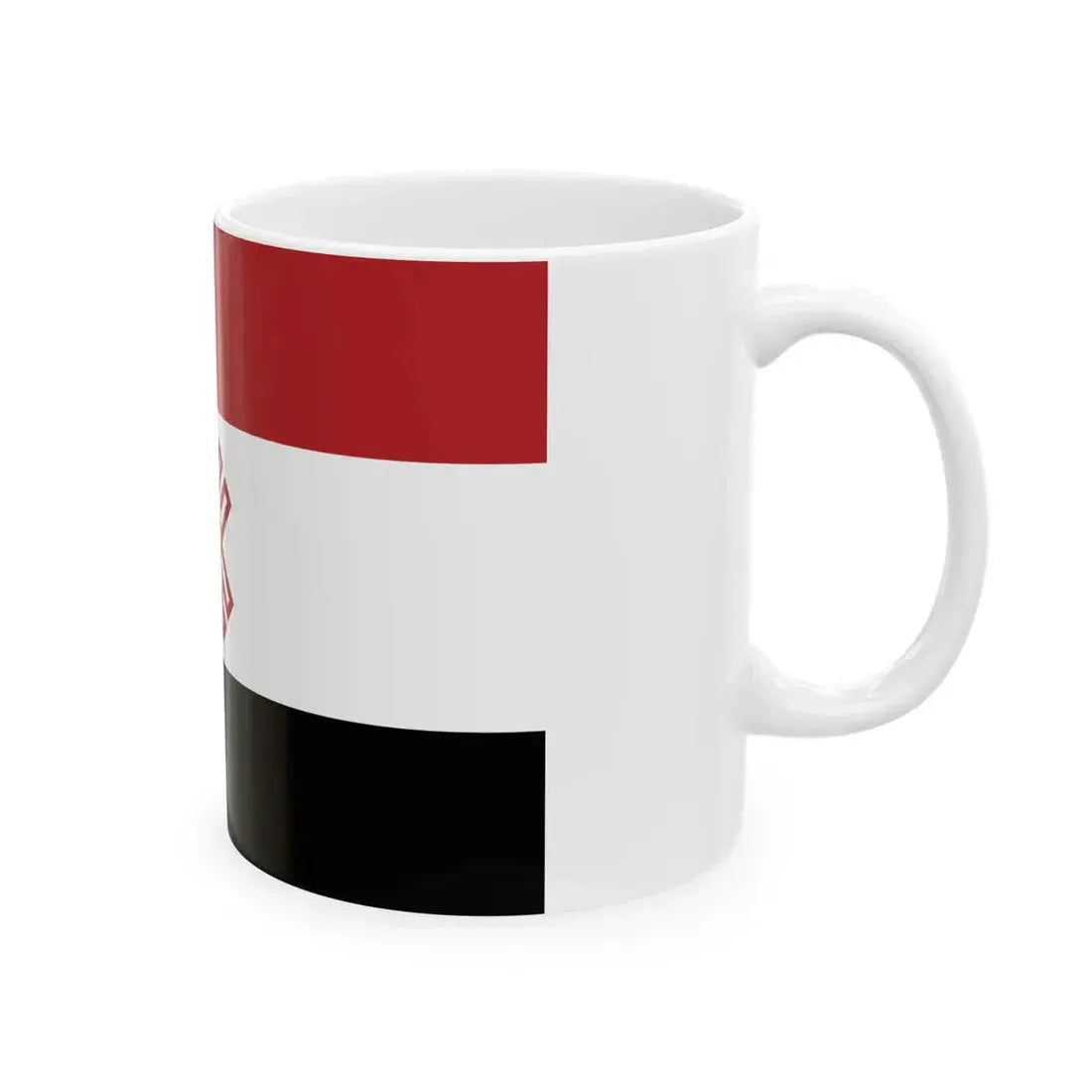 Mari flag (Russia) White Coffee Mug - Go Mug Yourself